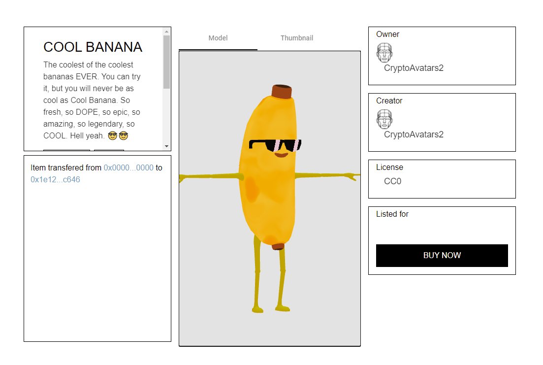 CryptoAvatars Early Version