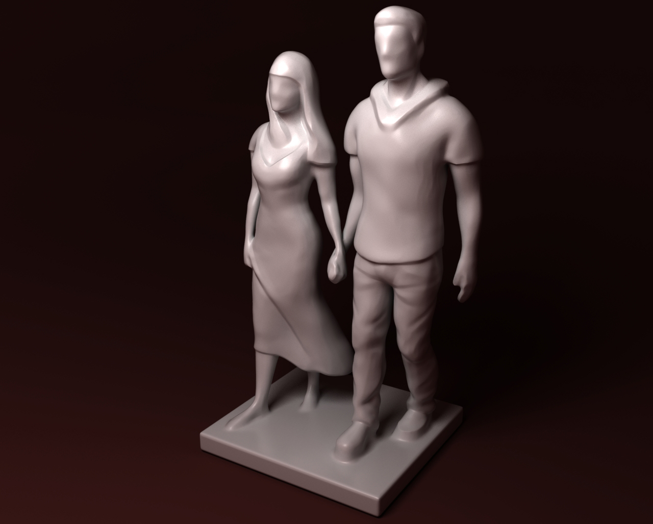 Couple Holding Hands