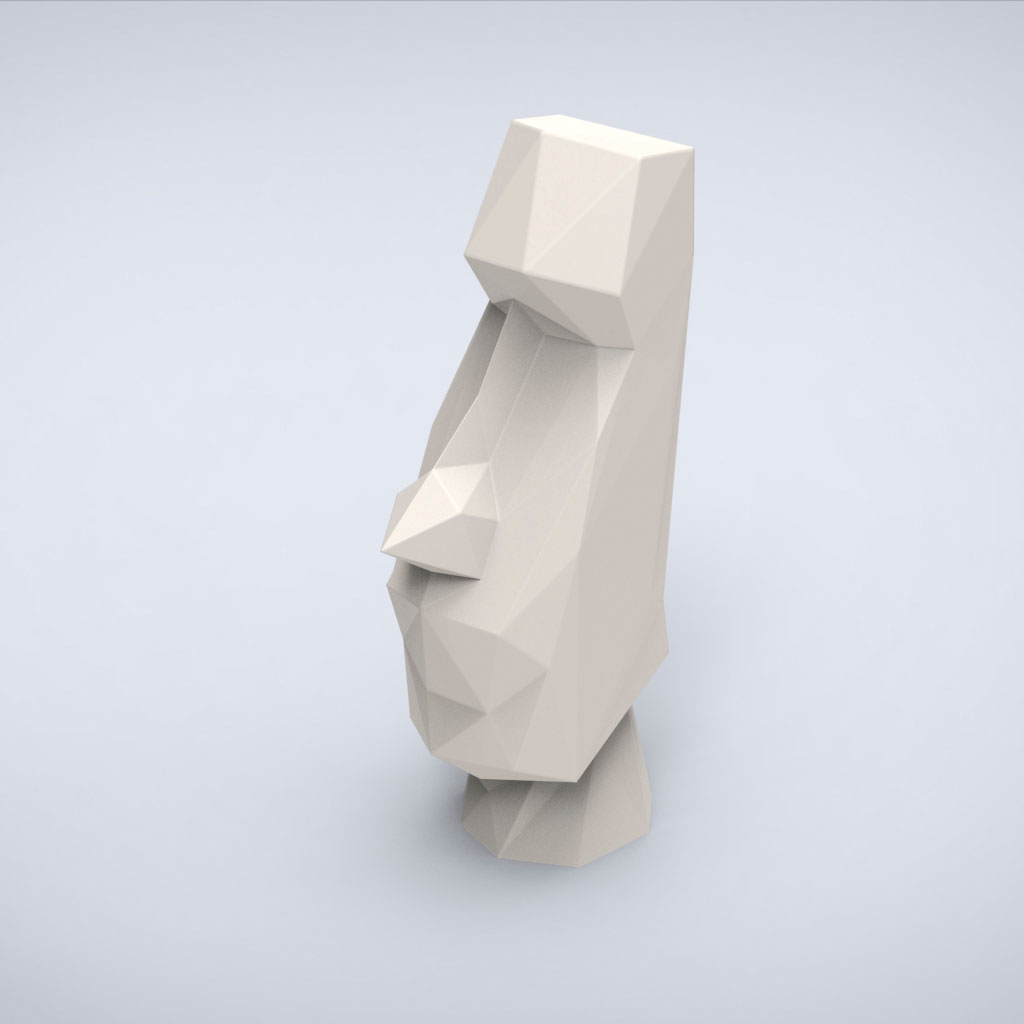 Moai Head01